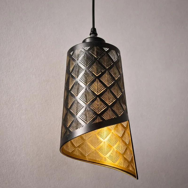 Artisan Twist Metal Ceiling Lamp media 6