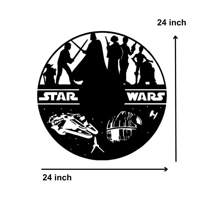 Star Wars Black Iron Wall Accent media 4