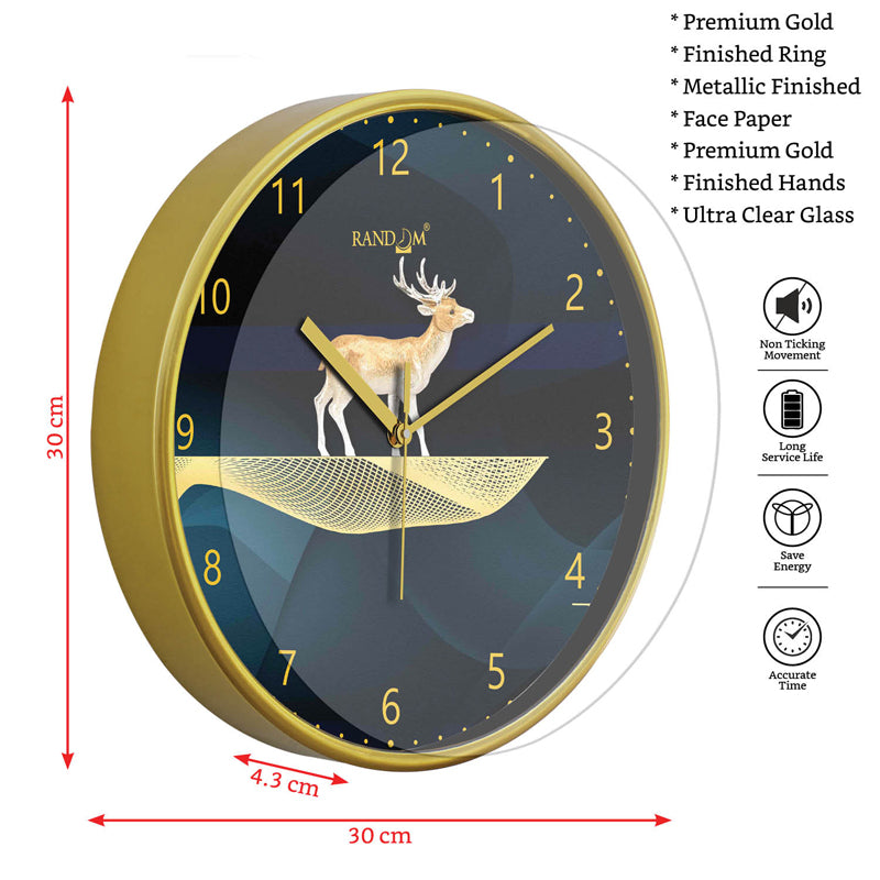 Soren Sweep Silent Wall Clock media 5