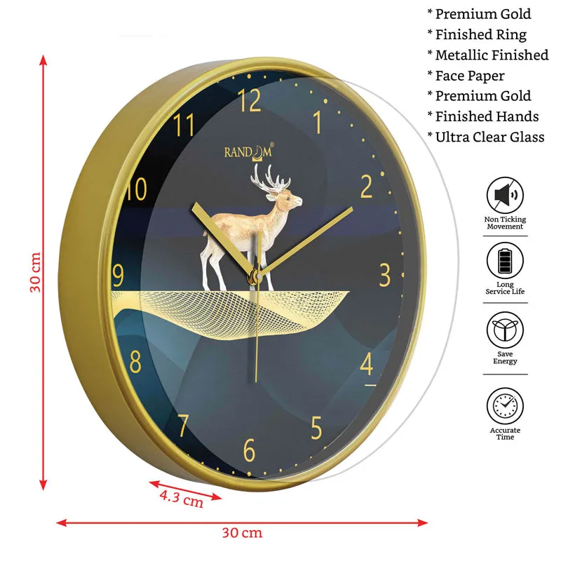 Soren Sweep Silent Wall Clock media 5