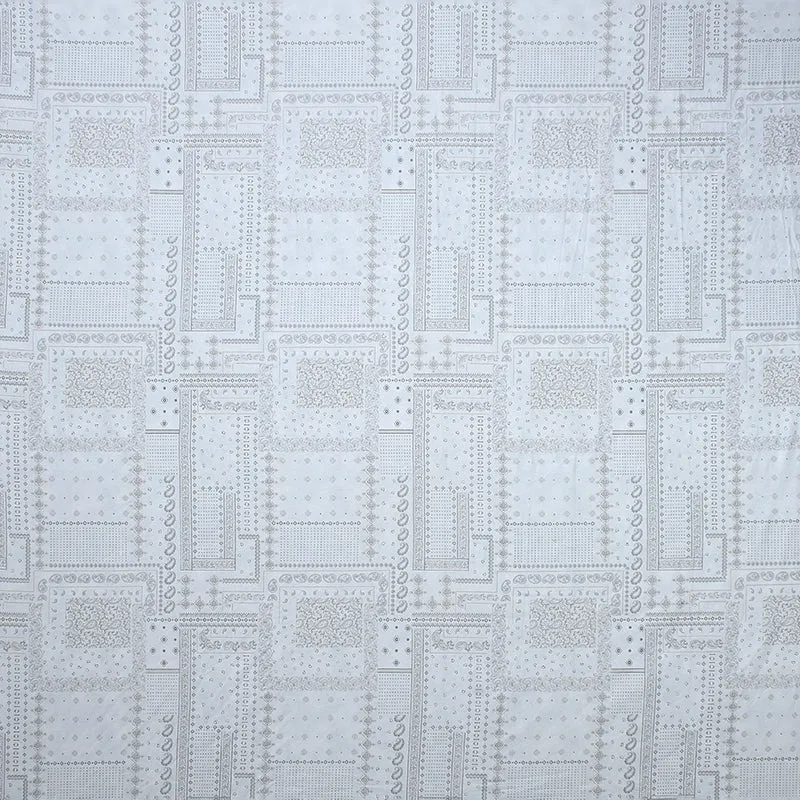 Mathieu Cotton Bedsheet (Grey) - 210 TC media 4