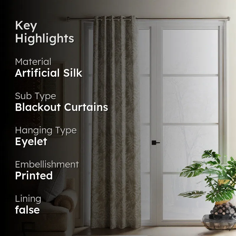 Tobbia Floral Blackout Curtain media 2