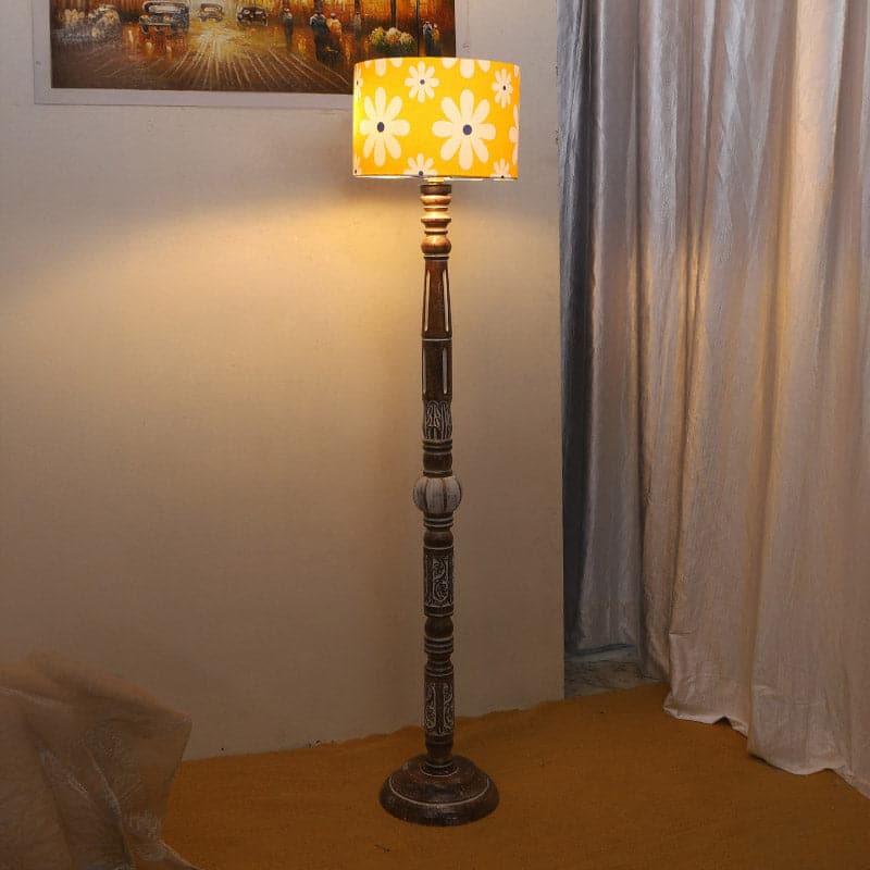 Colton Round Bloomy Floor Lamp