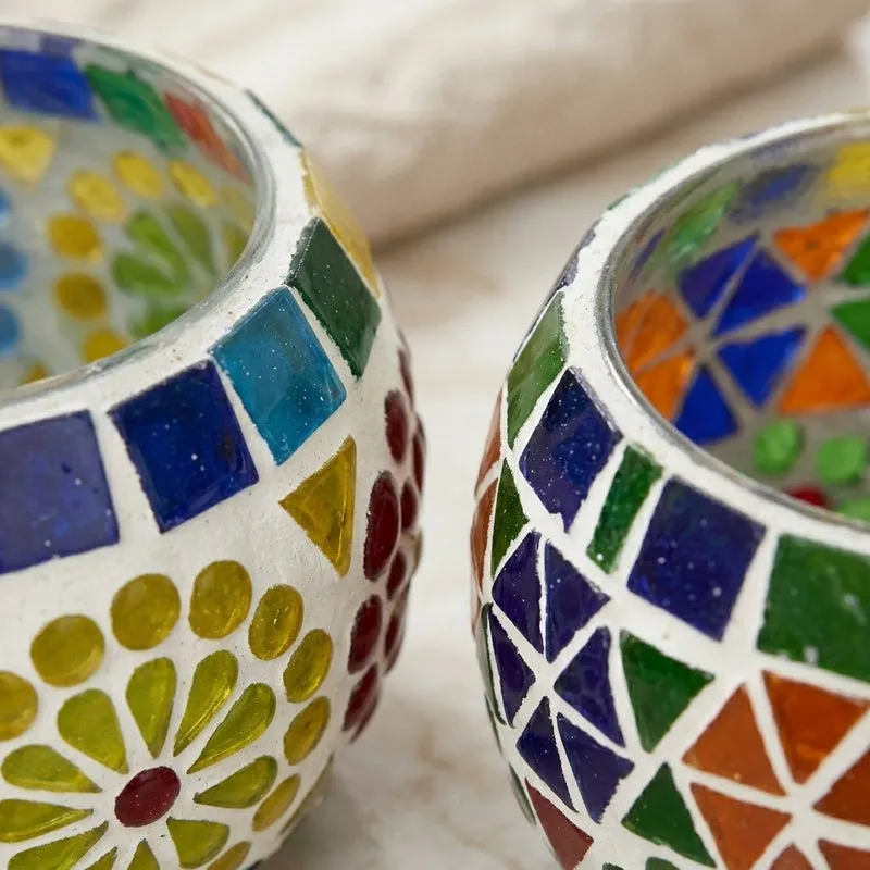 Ashta Tealight Candle Holder - Set Of Two media 3