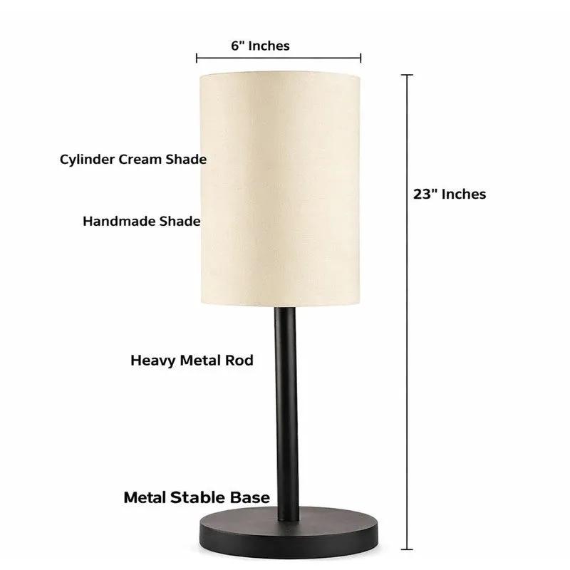 Minimal Aura Table Lamp - White media 6