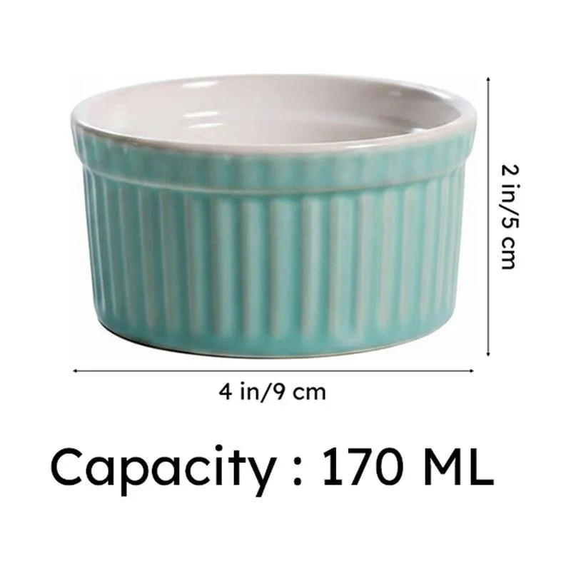 Dishlet Snack Bowl (Multicolor/170 mL Each) - Set Of Three media 8