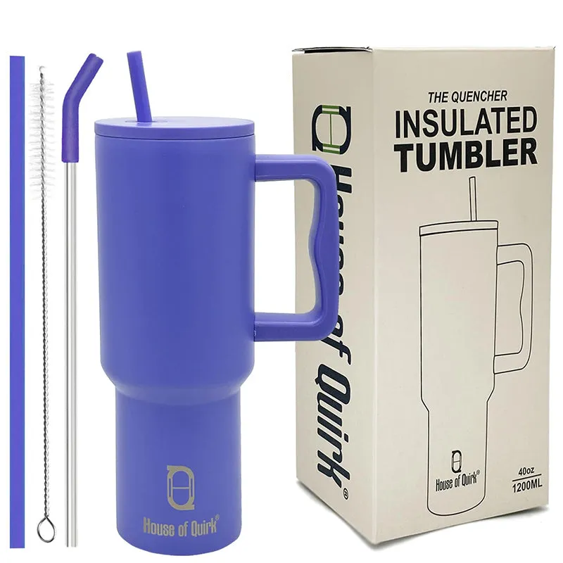 Hydra Boost Stainless Steel Tumbler (1200 ML) - Purple media 1