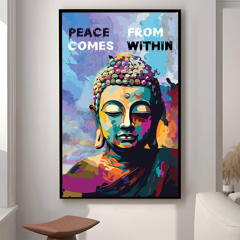 Peace Come From Within Wall Art