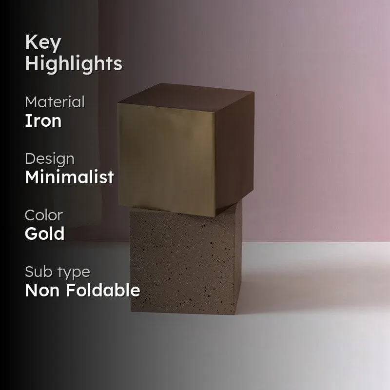 Espresso Center Table - Gold media 2