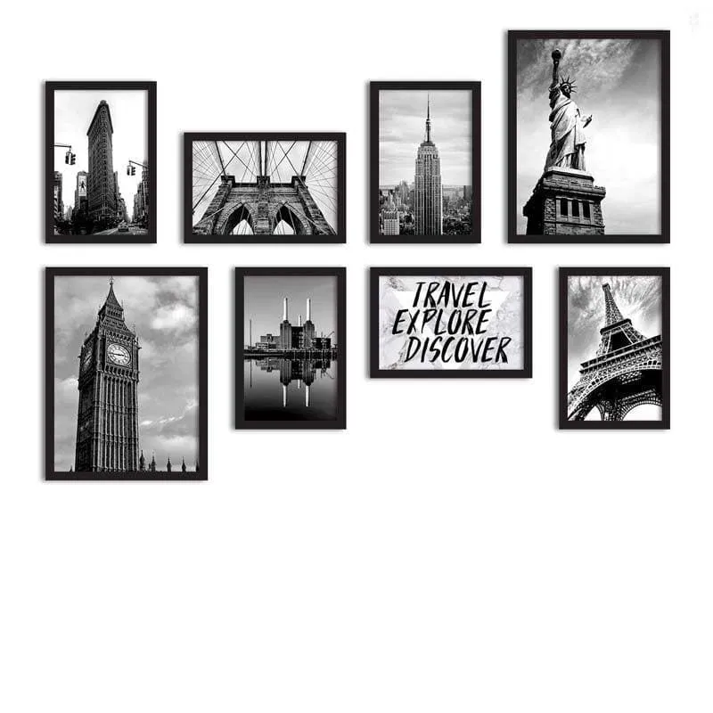The Explorer Wall Art - Set Of Eight media 4