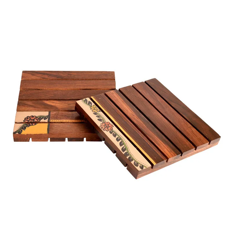 Aadhya Handcrafted Trivet - Set of Two media 3