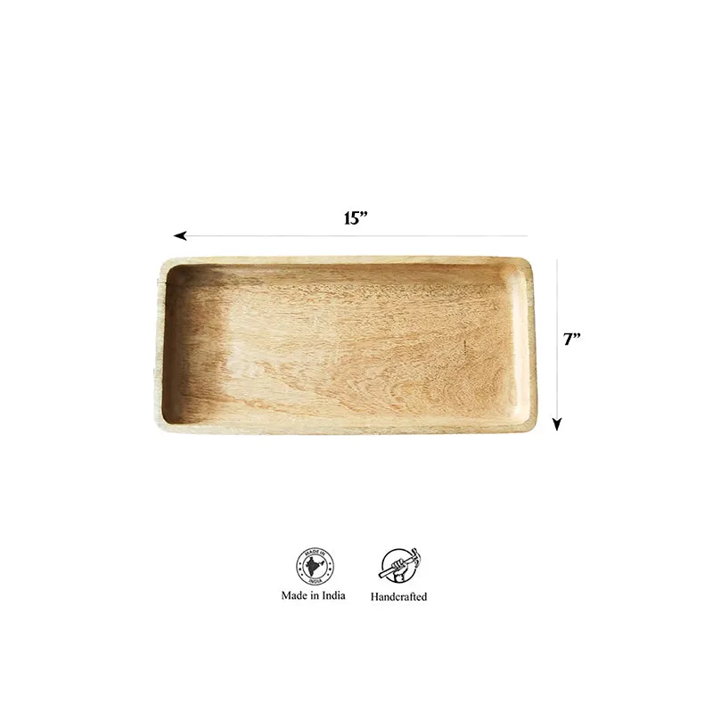 Bhoomi Wooden Platter media 3