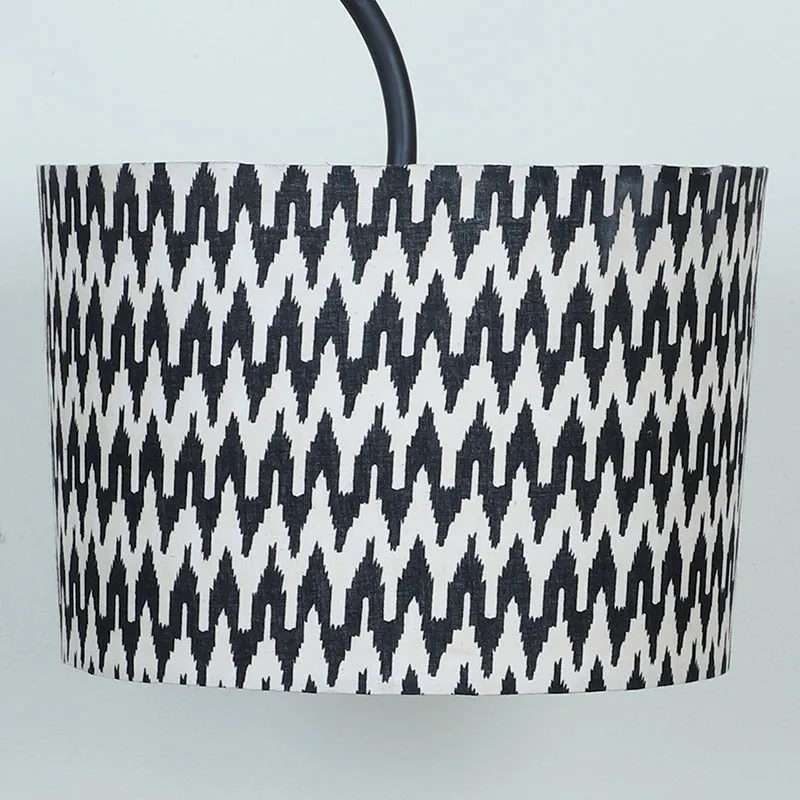 Chevronic Printed Arched Floor Lamp media 5