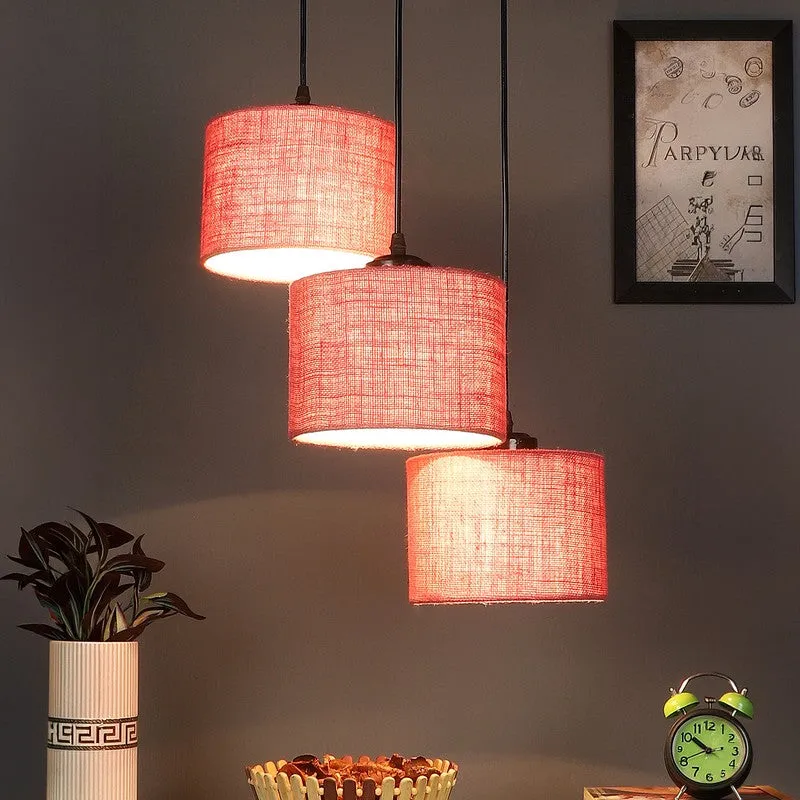 Lumera Drift Metal Ceiling Lamp - Pink media 2