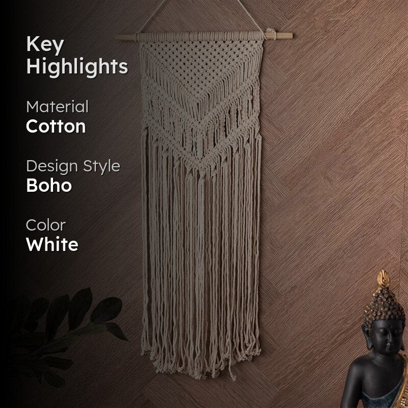Hida Macrame Wall Accent media 2