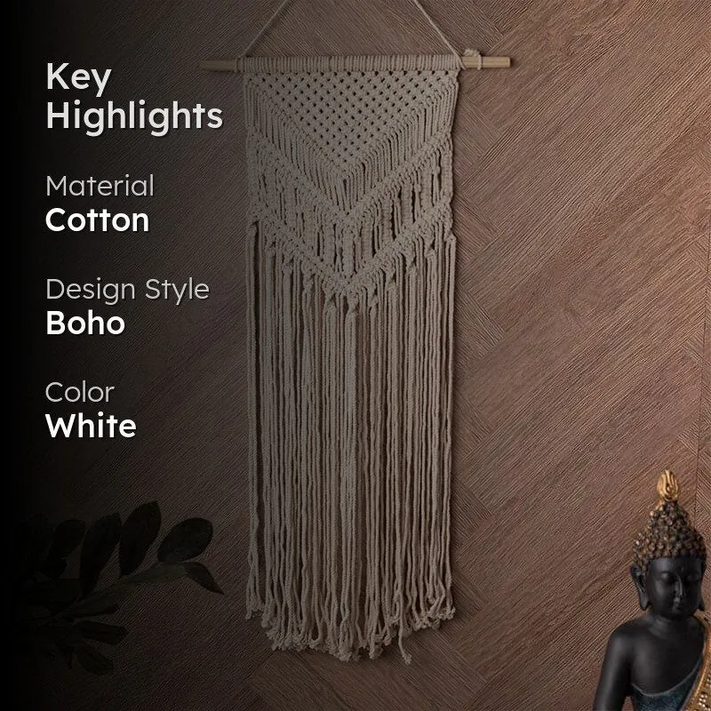 Hida Macrame Wall Accent media 2