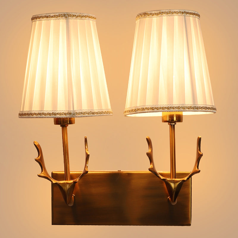 Linera Duo Cotton & Iron Wall Lamp media 5