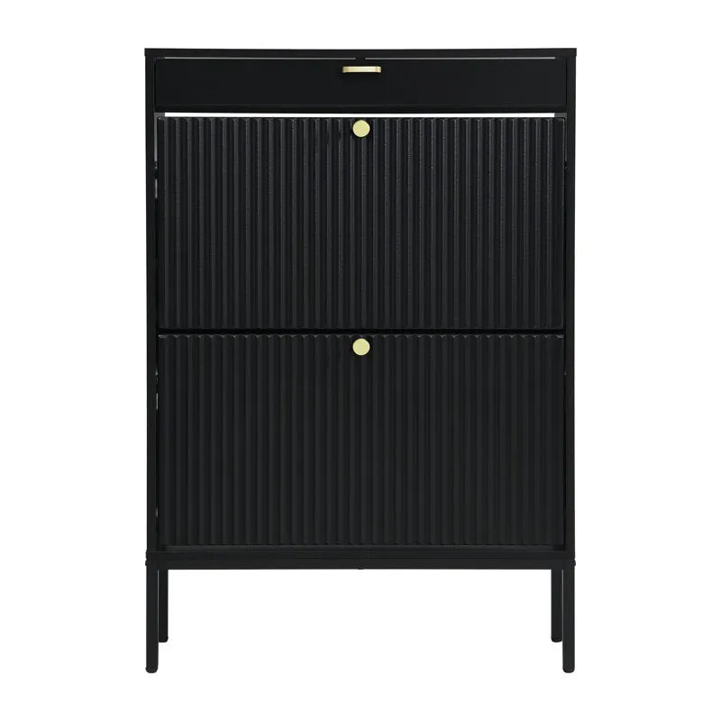 Orbit Metal Shoe Rack - Black media 5