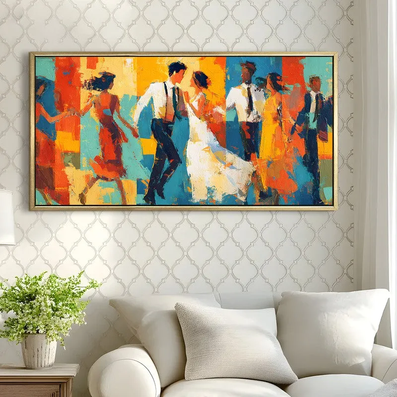 Swinglet Canvas Wall Painting With Frame media 4