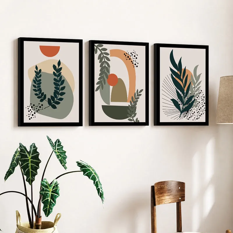 Botanical Boho Wall Art - Set Of Three media 4