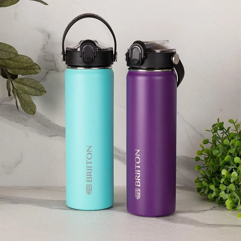 Fizz Fantasia Bottle (Sky Blue & Purple, 750 mL Each) - Set Of Two media 1