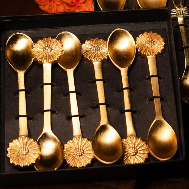 Brass Bow Diwali Gift Box - Set Of Six media 5