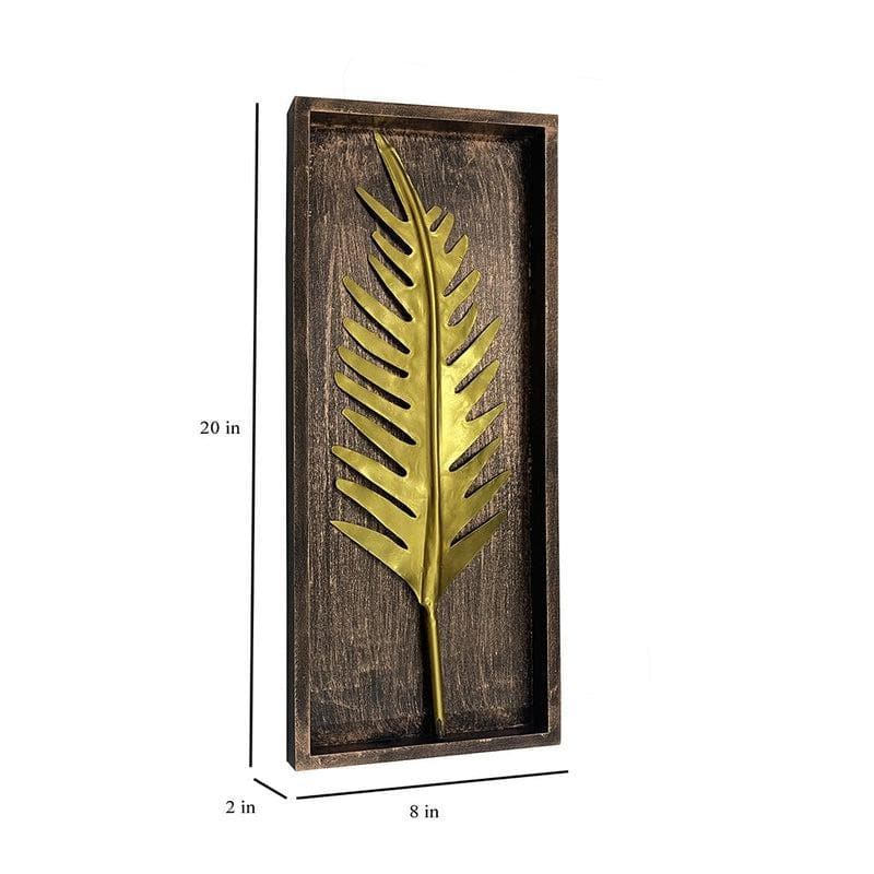 Poise Palm Leaf Metal Wall Accent media 4
