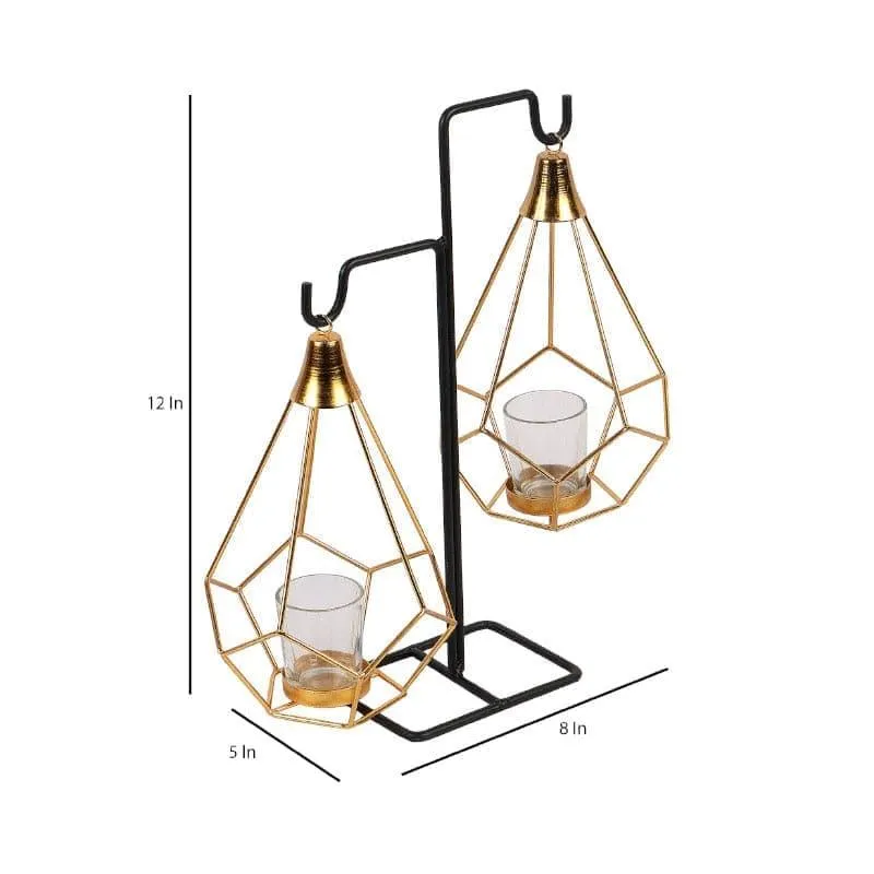Diamond Balance Tealight Candle Holder media 6