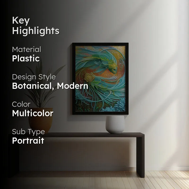 Turquoise Fins Wall Art media 2