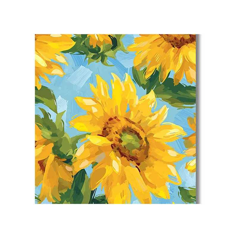 Sunflower Strokes Canvas Showpiece media 5