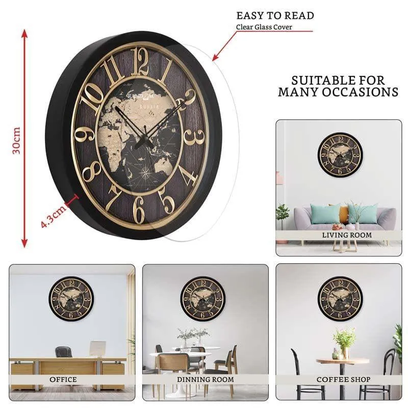 Round the World Wall Clock media 4