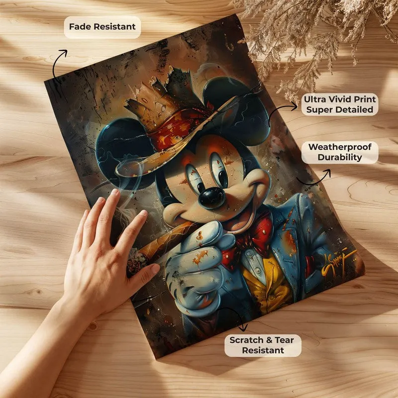 Whimsical Mickey Wall Poster media 9