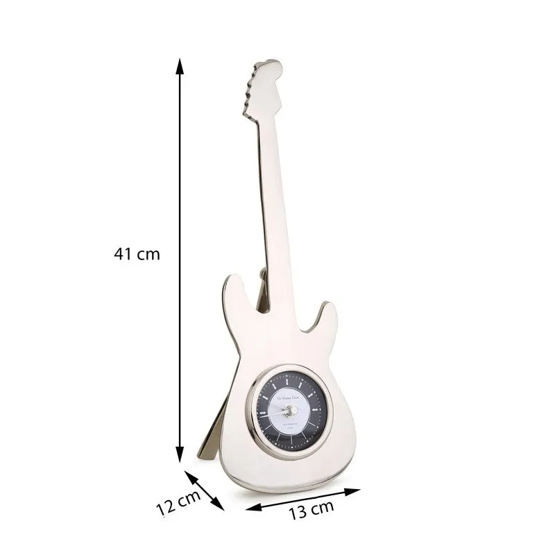 Encore Table Clock - Silver media 6