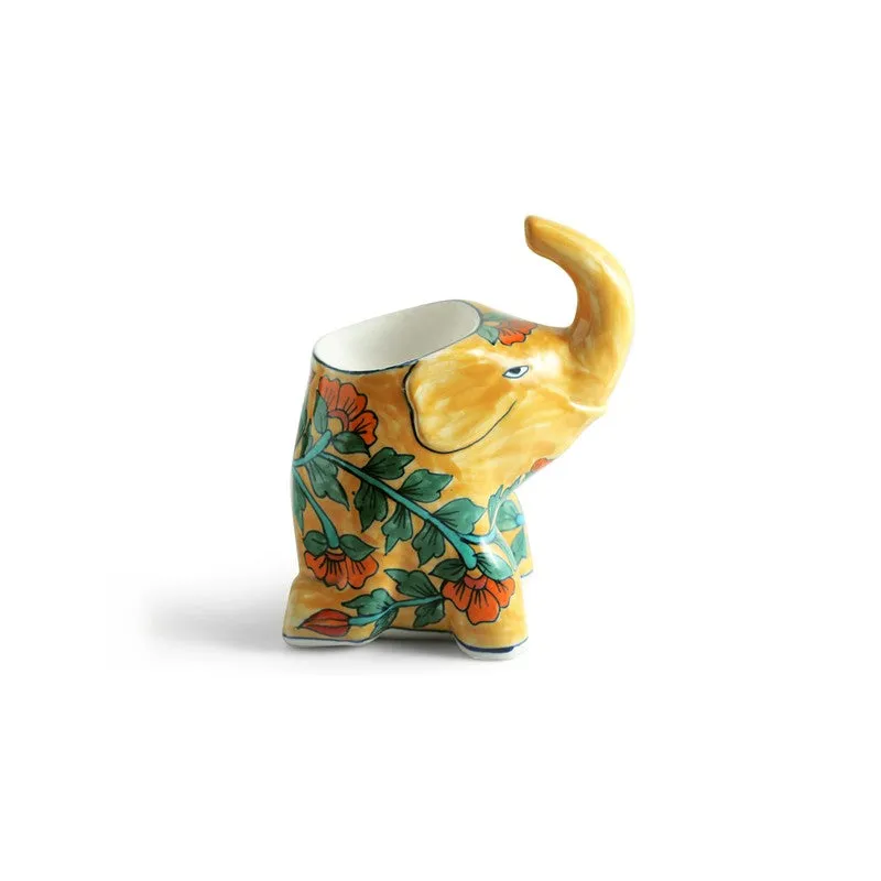 Gajraj Handpainted Tealight Holder media 5