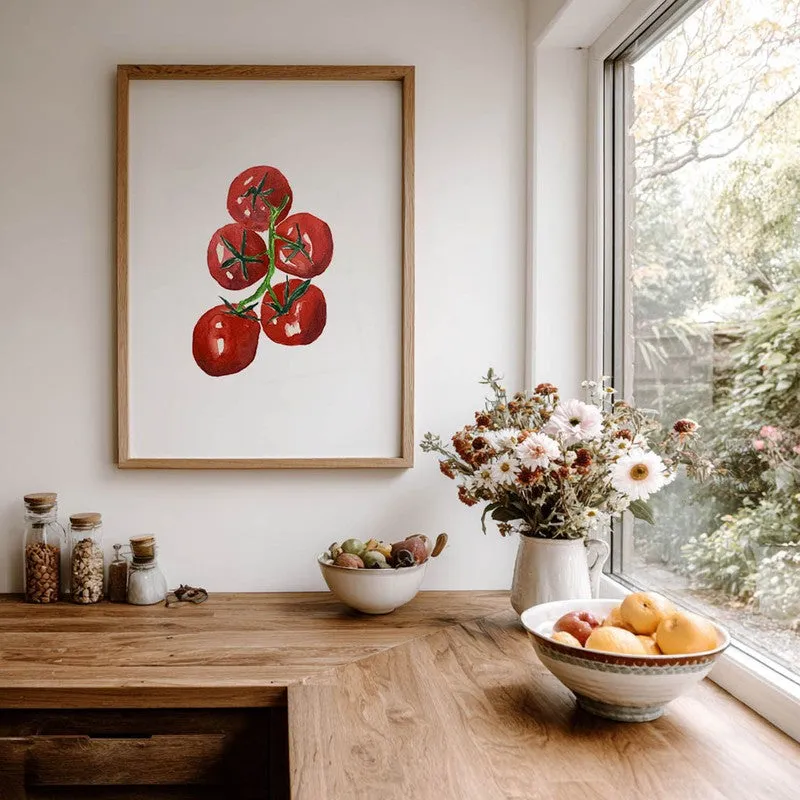 GlidedTomatino Archival Canvas Wall Art - Brown media 7