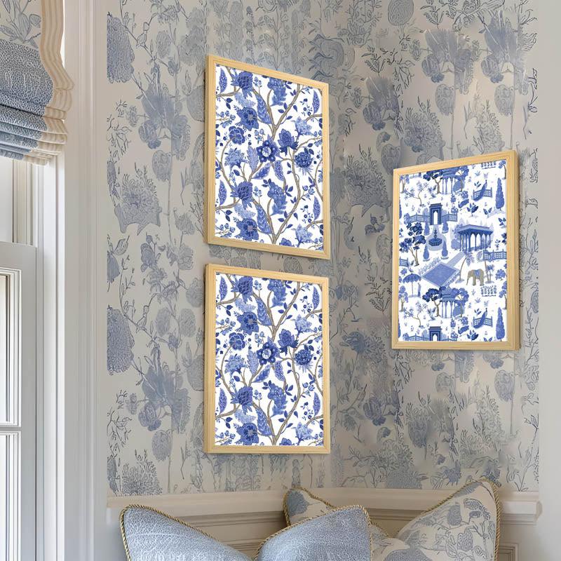 Blue Balance Wall Art - Set Of Three media 3