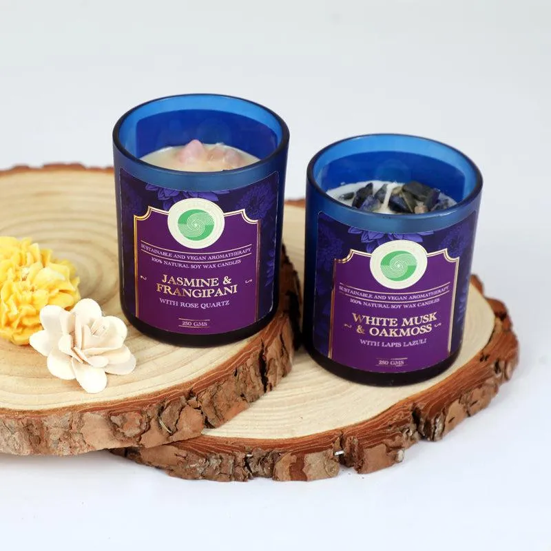 Elysium Mystic Bloom Scented Candle - Set Of Two media 4