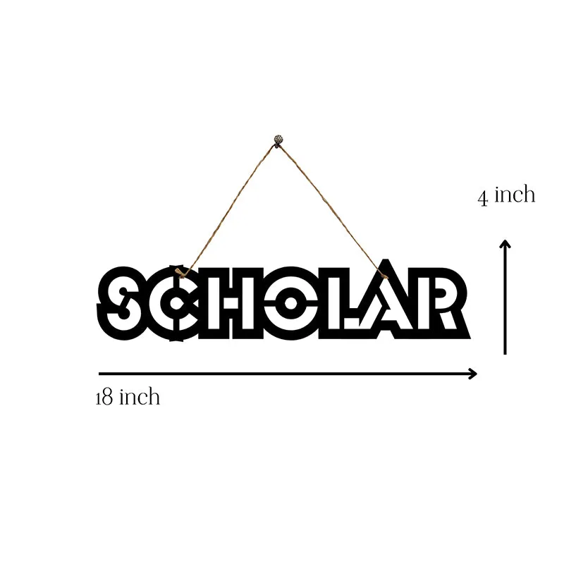 Scholar Mild Steel Wall Accent media 5