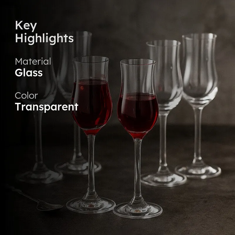 Kyros Wine Glass(100 mL) - Set Of Six media 2