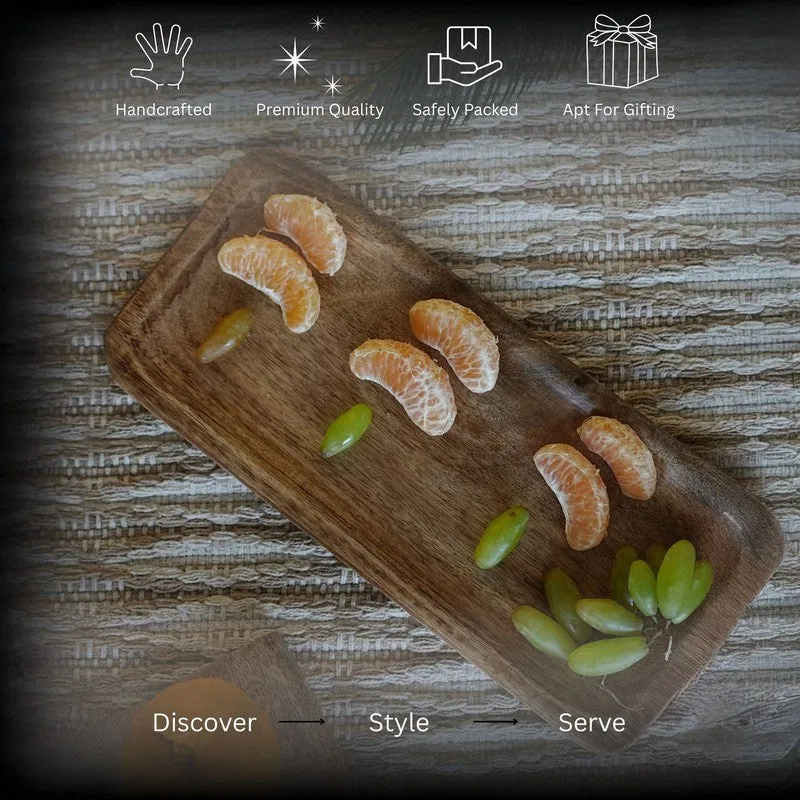 Charcuterie Mango Wood Platter media 4