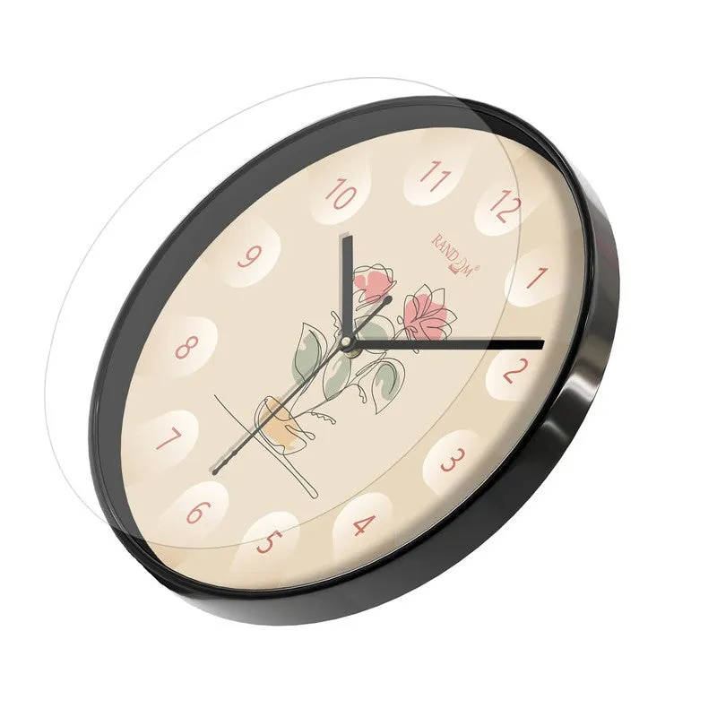 Grace Round Analog Wall Clock - Multicolor media 5