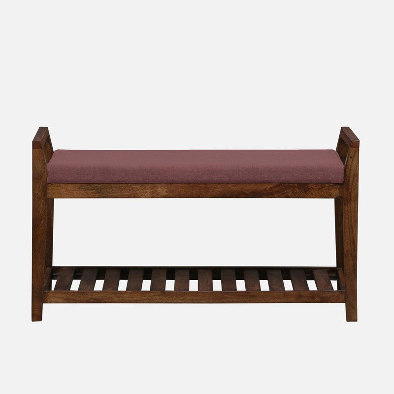 Drift Mango Wood Shoe Rack - Pink media 3