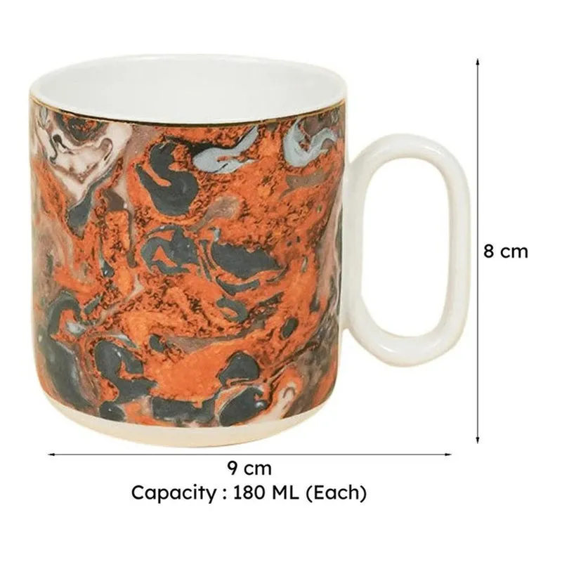 Futura Porcelain Tea Cup (180 mL Each) - Set of Six media 7
