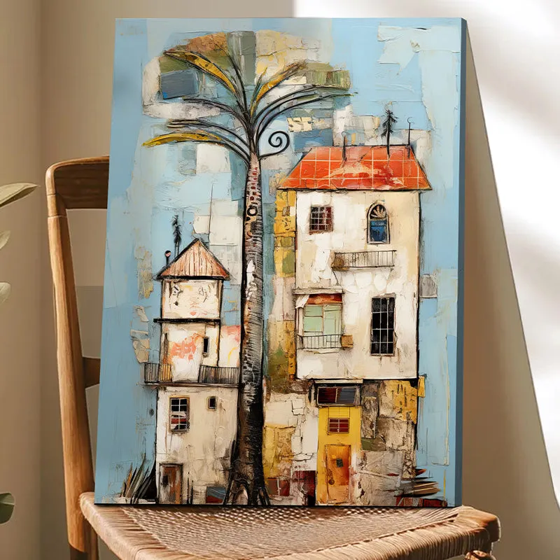 Painted Mansion Wall Art media 4