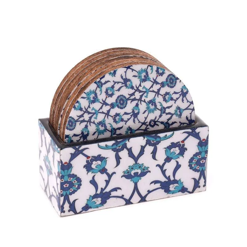 Indigo Spread Coaster - Set Of Six media 4