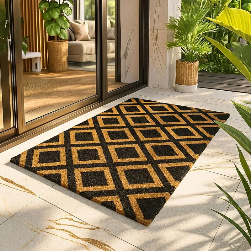 Diamond Craft Coir Door Mats - Brown media 3