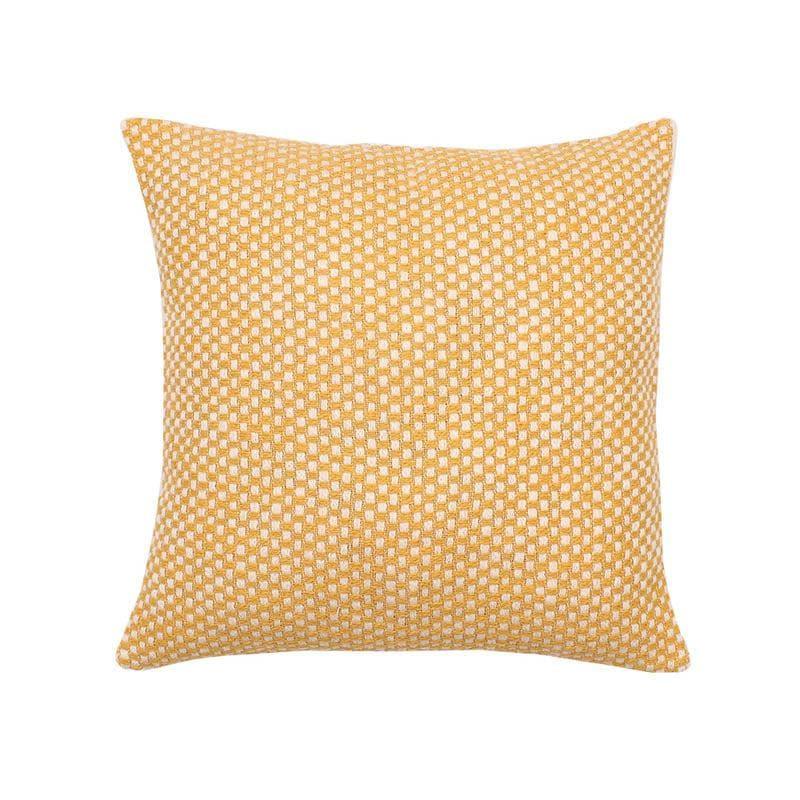 Vindhya Cushion Cover (Yellow) - Set Of Two media 3