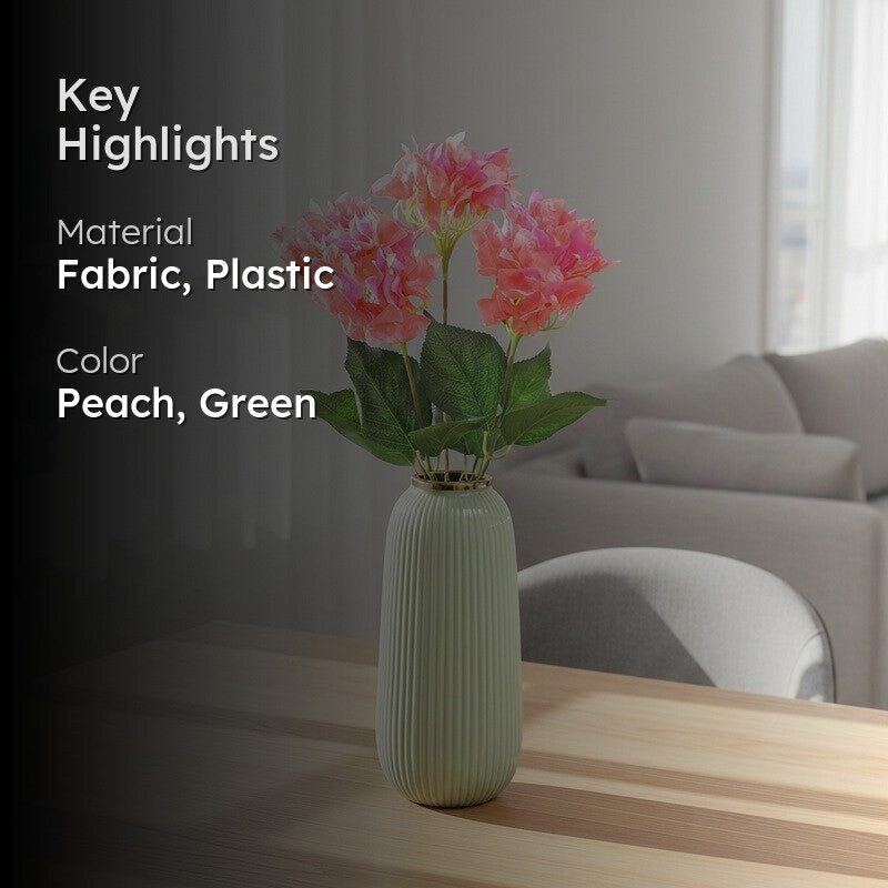 Bougainvillea Artificial Flowers - Peach media 2