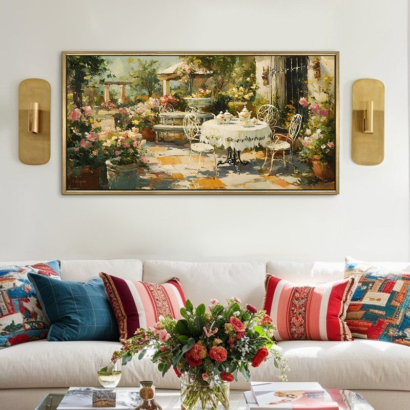Vintage Europe Brasserie Lane Wall Art
