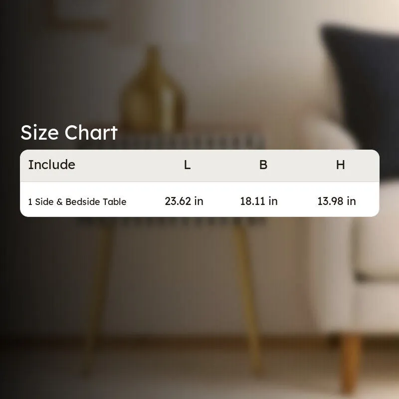 Mesh Line Bone Inlay Side Table media 9